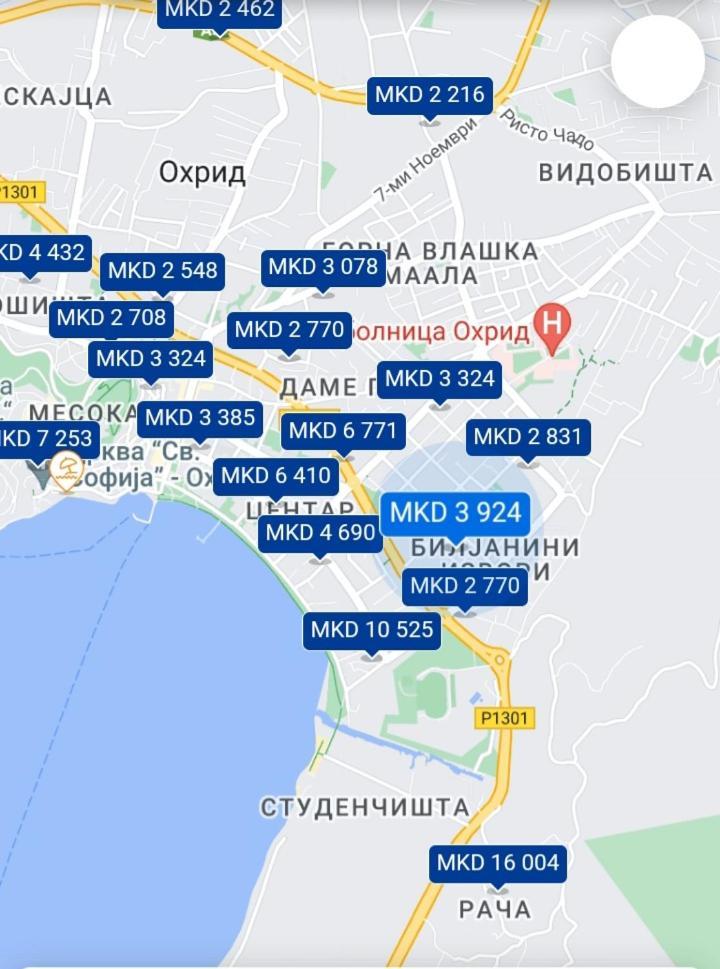 Apartment Biljana Ohrid Luaran gambar